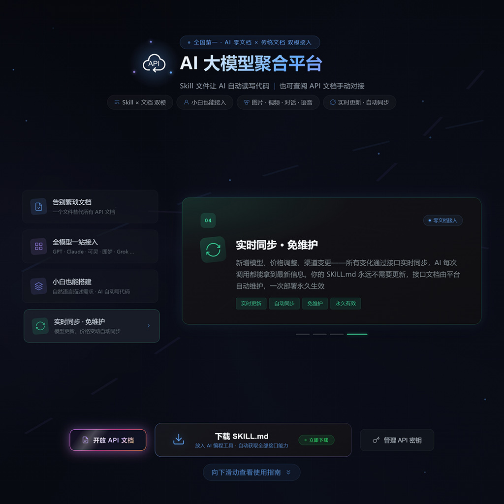 AI模型与内容创作工具示意